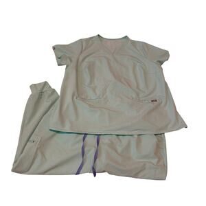 FIGS Scrub Set 4XL - Mariner Blue (PO# 6404) Nursing Medical Wear